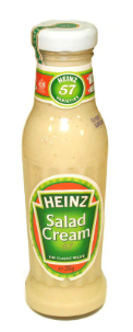 Heinz Salad Cream 425g Jar - Creamy Tangy Dressing for Salads, Sandwiches & Marinades
