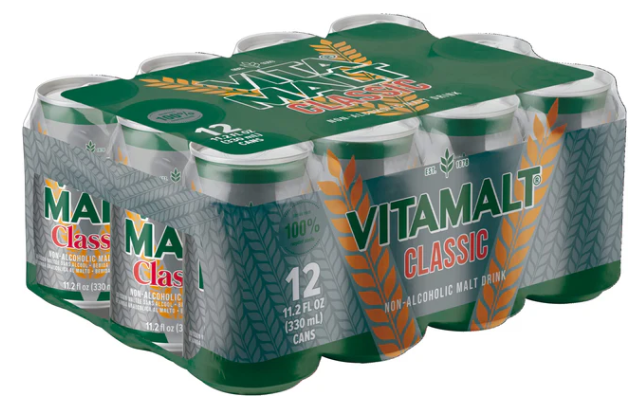 Vita Malt – Classic Non-Alcoholic Malt Beverage in Can – 330ml
