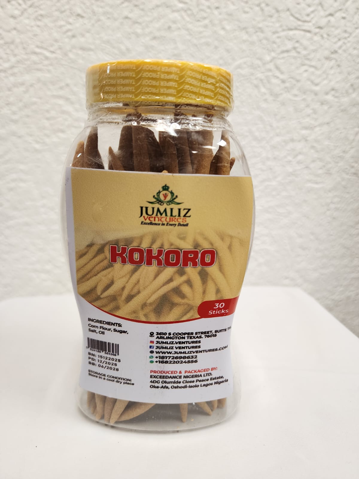 Kokoro Chin-Chin Snack – Crispy Nigerian Twisted Dough Treat (Sweet or Savory)