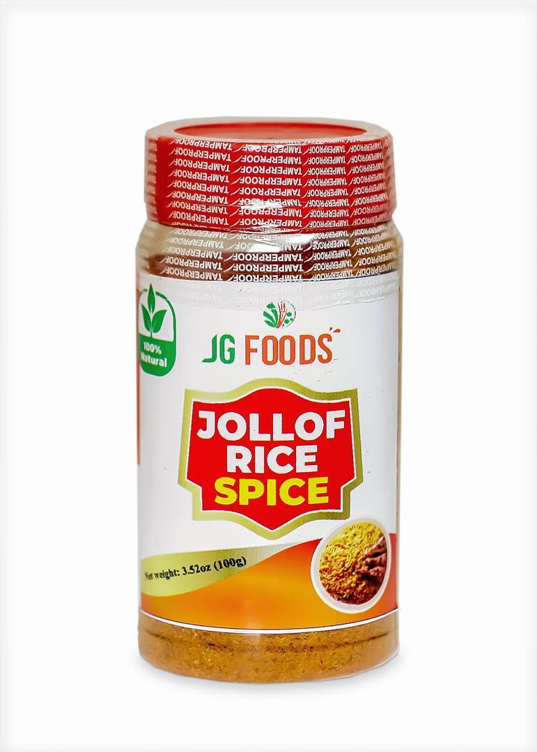 Jollof Rice Spice 4oz Jar – Authentic Nigerian Seasoning Blend for Flavorful Jollof Rice