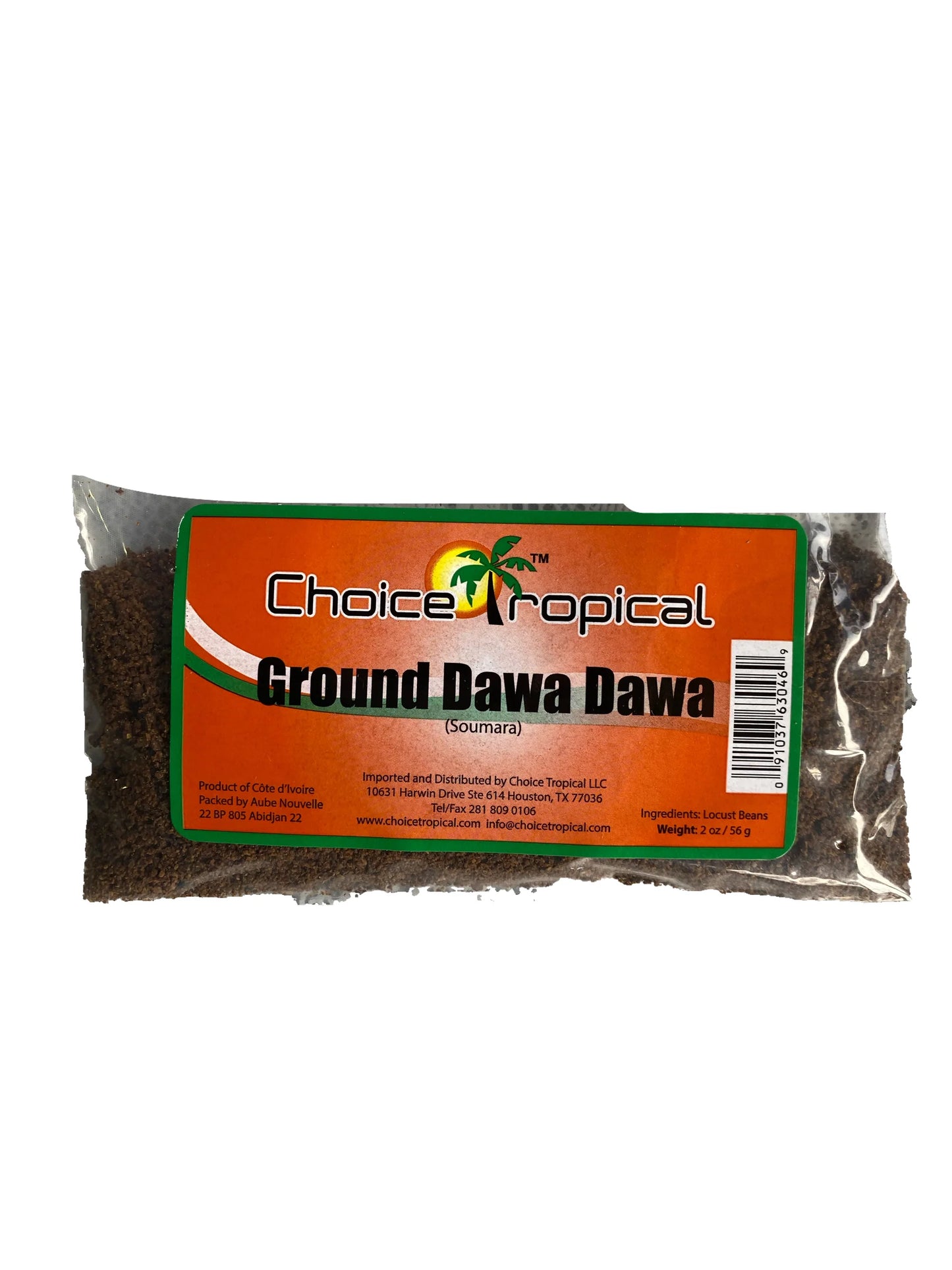 Locust Bean / Iru / Dawa Dawa 2oz (Ground) – Fermented Umami Seasoning Powder for Soups & Traditional Dishes