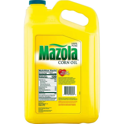 Mazola Corn Oil 1L (33.8oz) Bottle - Neutral High Smoke-Point Oil for Frying & Everyday Cooking