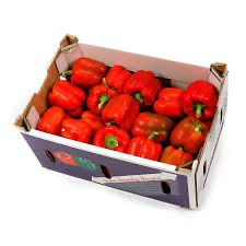 Fresh Red Bell Pepper Sweet & Crisp for Cooking & Salads
