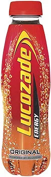 Lucozade Energy Original Drink 1L Bottle - Glucose & Caffeine Boost for Instant Energy & Refreshment