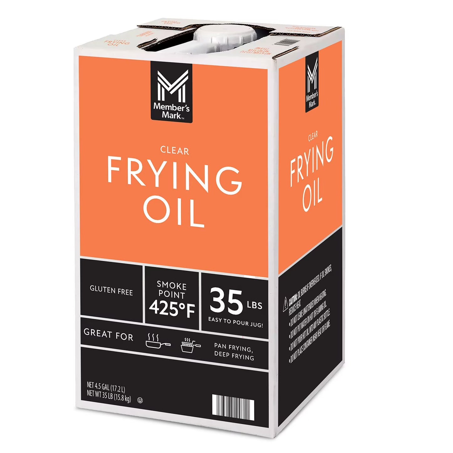 Clear Frying Oil 1L (33.8oz) Bottle – Neutral High Smoke-Point Oil for Perfect Deep Frying