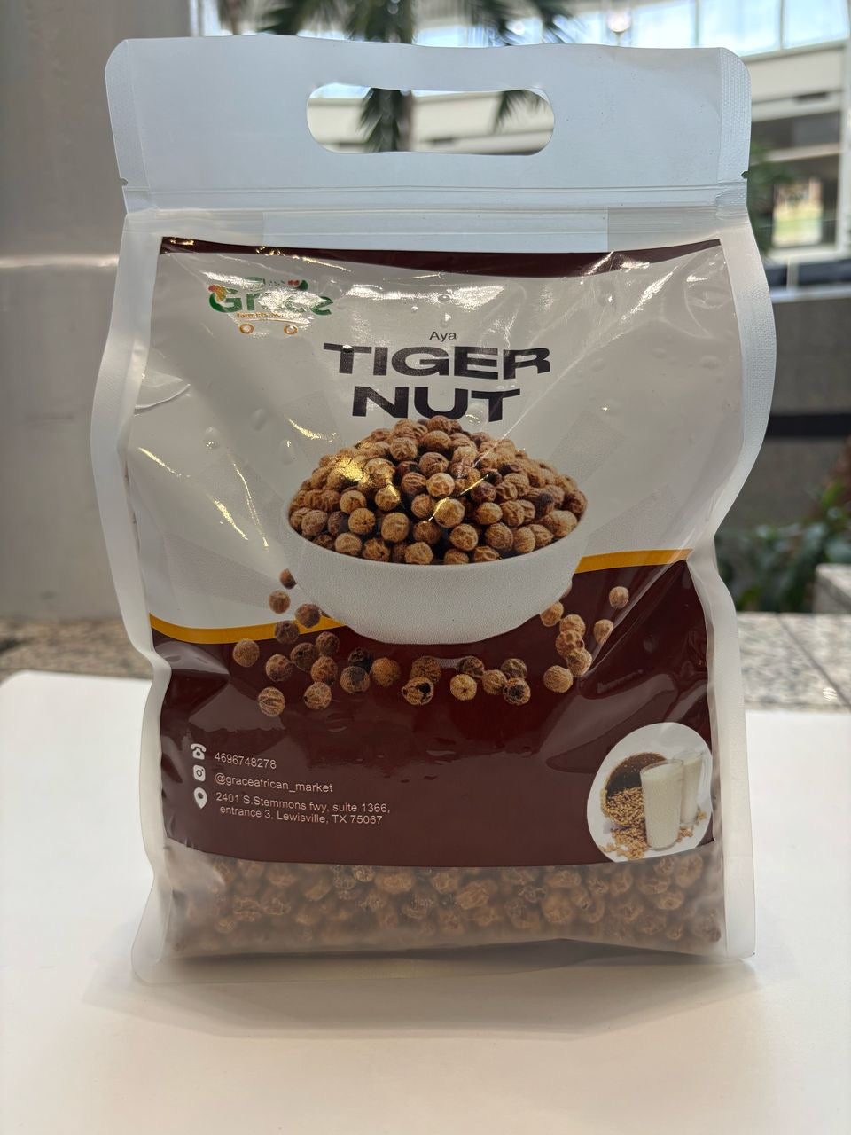 Grace Farmers Market Tigernuts Naturally Sweet & High-Fiber Snack