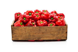Fresh Red Bell Pepper Sweet & Crisp for Cooking & Salads