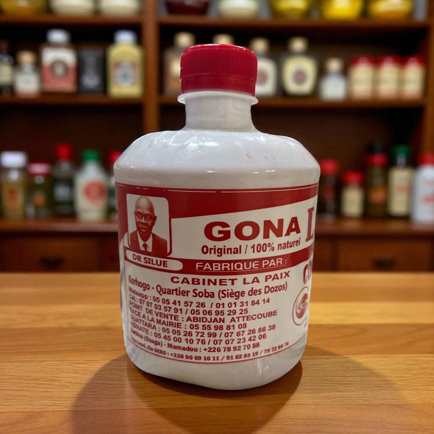 La Paix Congnon-Mousso Yako Herbal Tonic 750ml - Authentic West African Blend for Wellness & Vitality