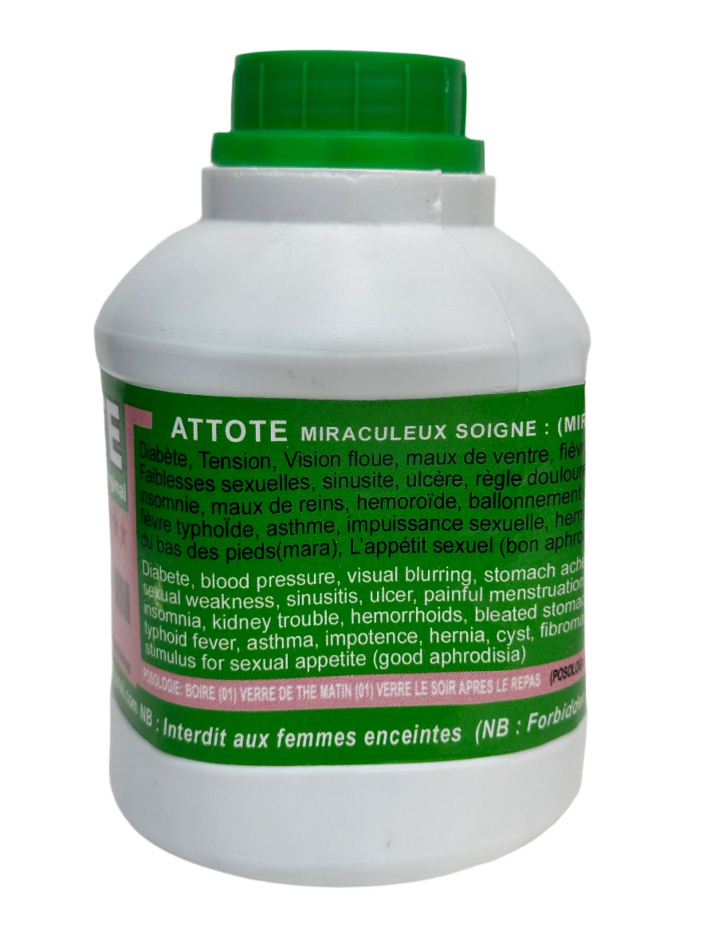 ATTOTE Herbal Drink 750ml - Traditional African Tonic for Digestive Wellness, Detox & Vitality