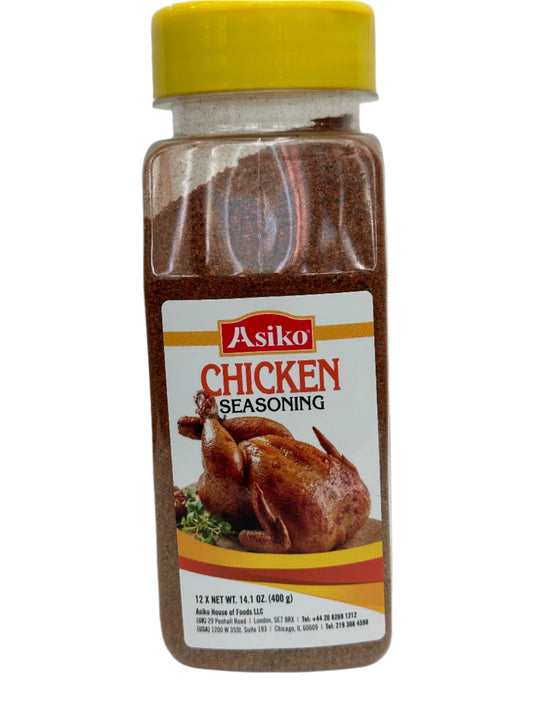 Asiko Chicken Seasoning 100g - Aromatic Herb & Spice Blend for Juicy Flavorful Chicken Dishes