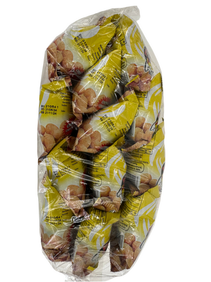 Burger Peanuts Snack Pack - Crunchy Savory Coated Peanut Treat for Snacking Anytime