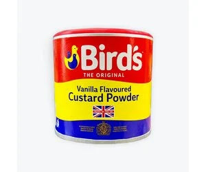 Bird’s Vanilla Flavour Custard Powder 300g Pack - Creamy Ready-to-Mix Dessert for Puddings & Fruits