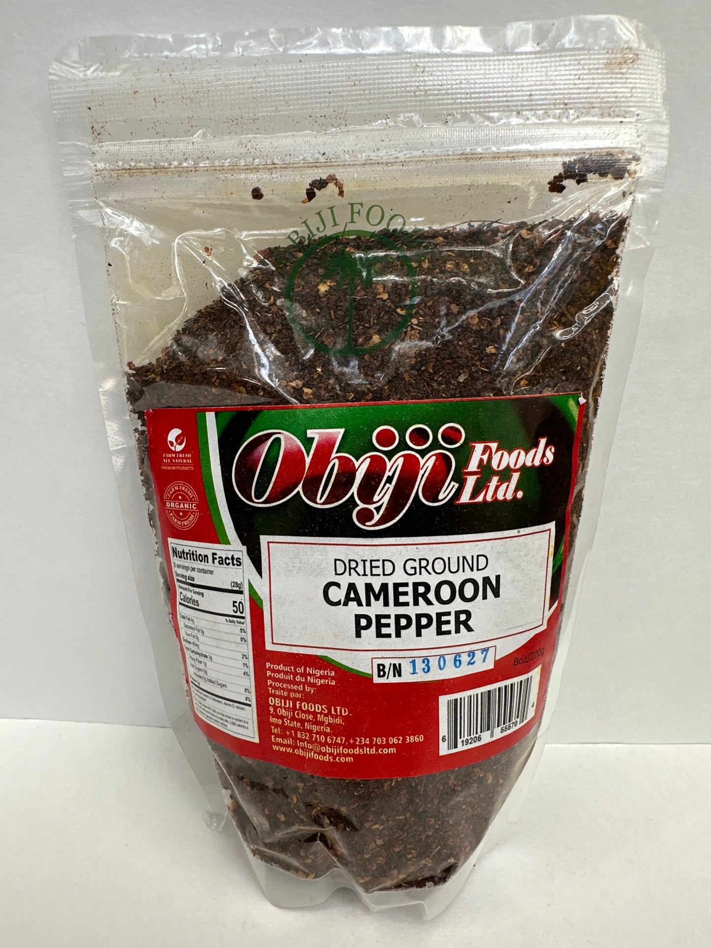 Obiji Cameroon Pepper – Fiery, Smoky Spice for Traditional African Stews & Sauces