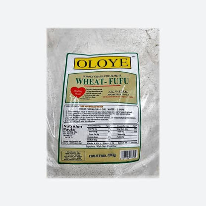 Oloye Oat Fufu Flour 2lb (907g) Pack - Smooth Healthy Swallow Made from Whole Oats