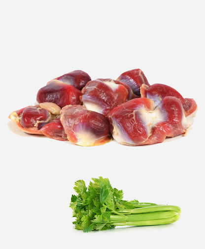 FreshCatch Chicken Gizzard Cleaned 1lb Pack - Tender, Protein-Rich Offal for Soups, Stews & Pepper Soup