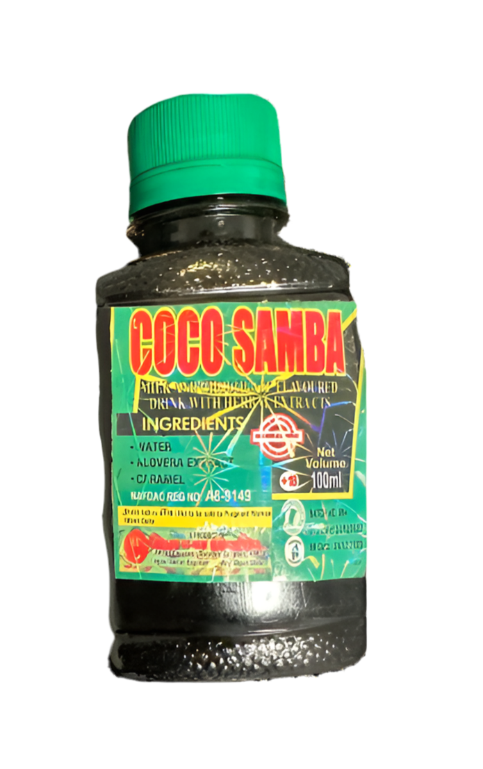 COCO SAMBA Herbal Coconut Bitters 750ml - Refreshing Tropical Alcoholic Tonic for Wellness & Hydration