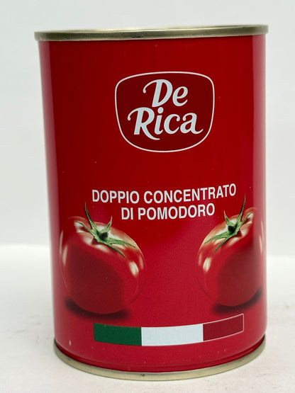 De Rica Tomato Paste 400g Tin - Rich Premium Italian Roma Tomatoes for Jollof, Stews & Soups