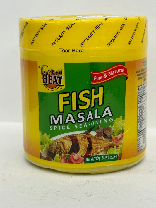 Fish Masala Spice Blend 100g - Aromatic Seasoning for Flavorful Fried, Grilled & Stewed Fish