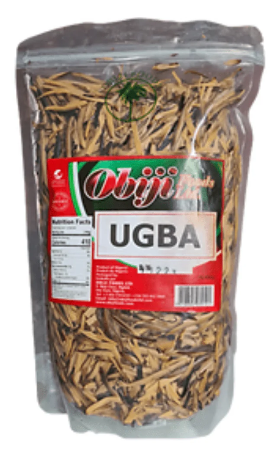 Ugba Fermented Oil Bean Slices 1lb Pack - Traditional Umami-Rich Ingredient for Igbo Soups & Dishes