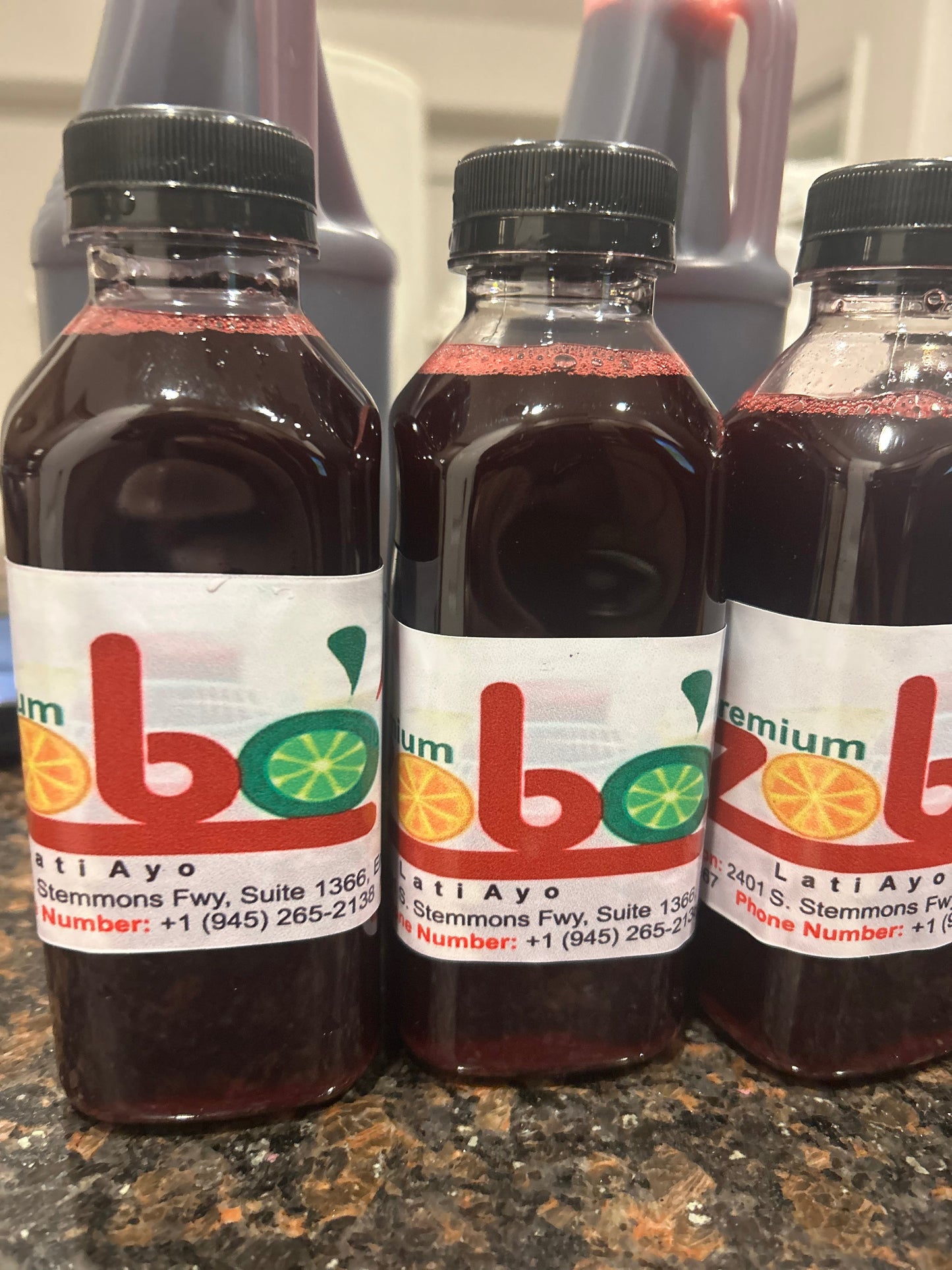 Premium Zobo Drink Hibiscus & Mixed Fruit Fusion 750ml Bottle - Refreshing Wellness Beverage