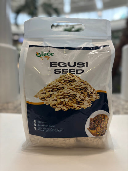 Grace Farmers Market Egusi Seeds Premium Melon Seeds for Soups