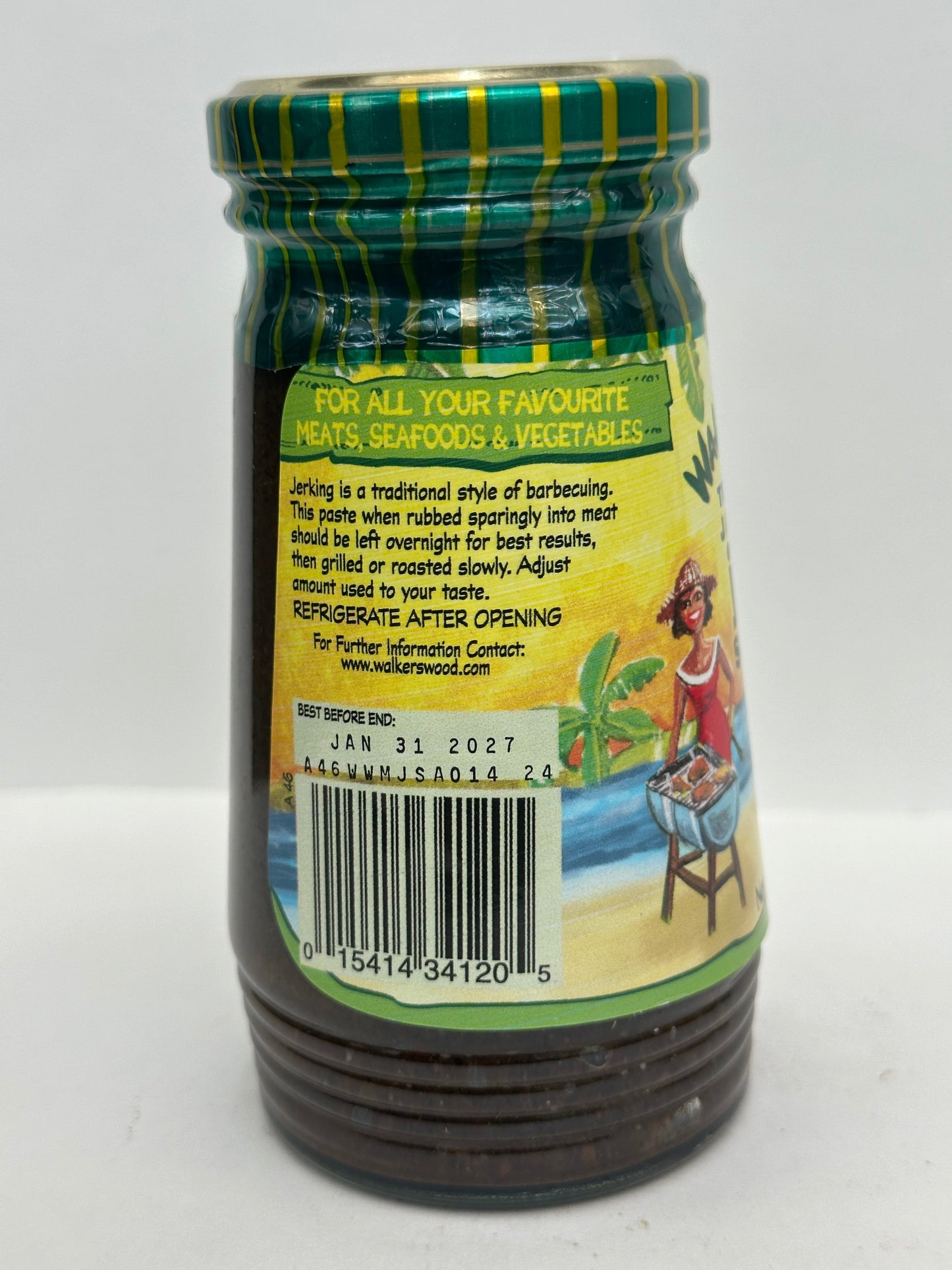 Jamaican Jerk Mild Seasoning 100g - Authentic Caribbean Blend with Gentle Heat & Allspice