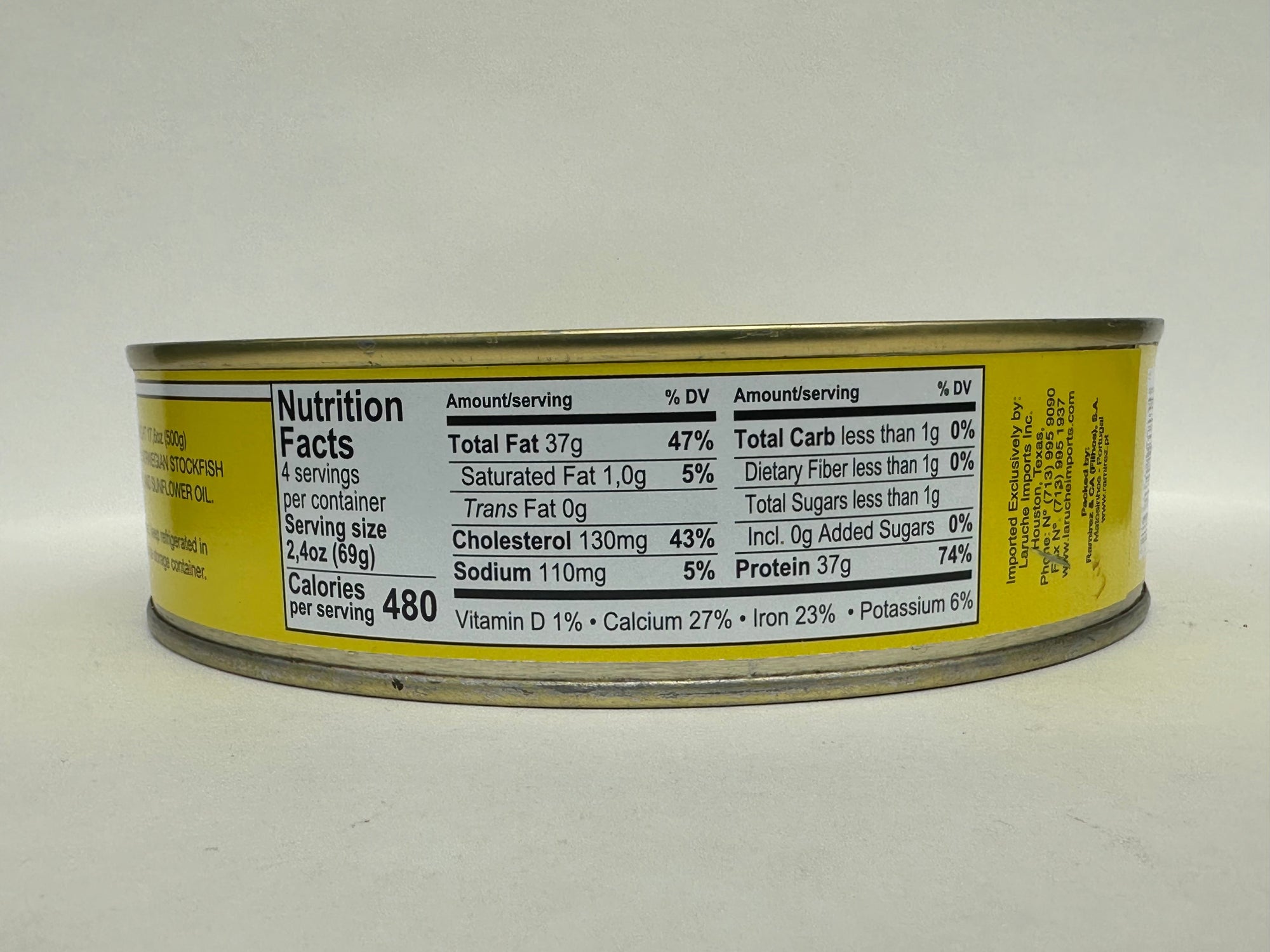 LaRuche Norwegian Stockfish – Premium Air‑Dried Cod for Traditional Stews & Soups – 500g