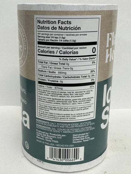 Flavour House Iodized Salt – Pure, Fortified Salt for Daily Cooking & Health