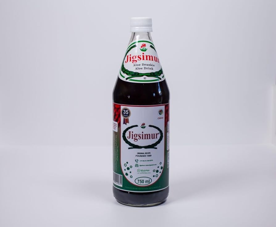 JIGSIMUR Herbal Tonic 750ml - Traditional Aloe Ferox Wellness Drink for Detox, Digestion & Vitality