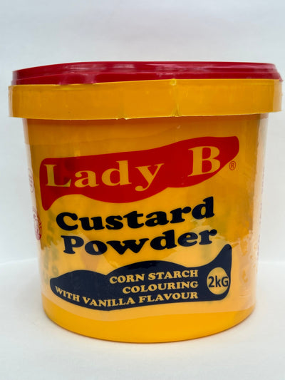 Lady B Custard – Creamy, Ready-to-Mix Dessert Powder