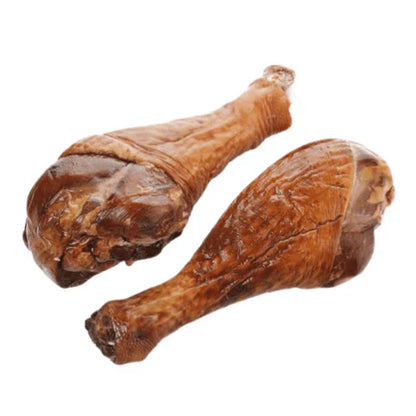 Smoked Turkey Drums Cut Pack - Flavorful Smoky Turkey Legs for Soups, Stews & Roasting