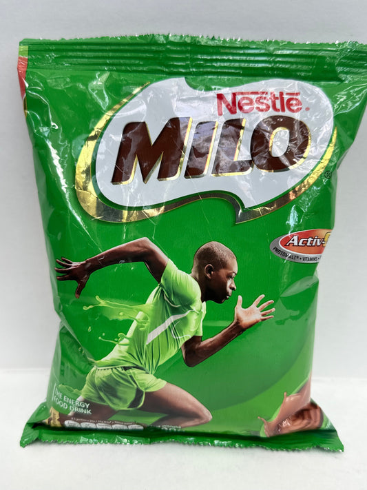 Nestlé Milo Chocolate Malted Beverage Powder Sachet 400g - Energizing Drink Mix for Hot or Cold Milk