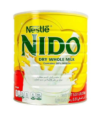 Nestlé Nido Fortified Whole Milk Powder 900g - Long-Life Powdered Milk with Vitamins & Minerals
