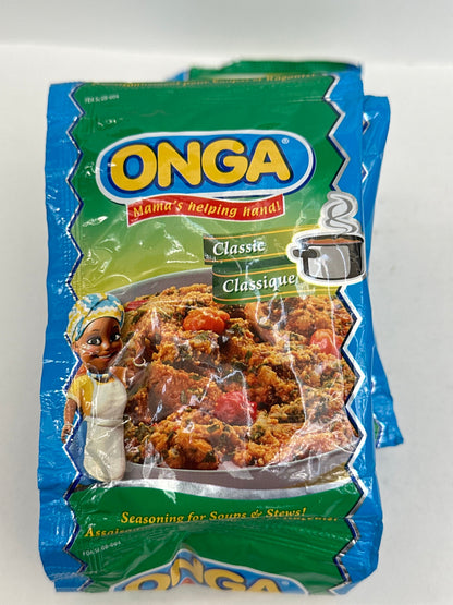 Onga Classic Seasoning Powder 60g - All-Purpose Savory Blend for Soups, Stews & Everyday Cooking