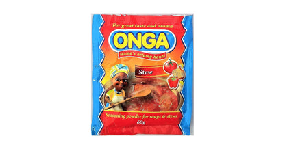 Onga Stew Seasoning Powder 60g - Savory All-Purpose Blend for Rich Nigerian Stews & Sauces