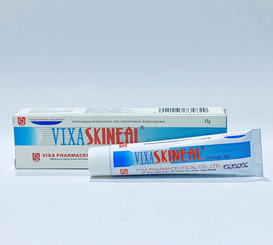 Skineal Triple-Action Cream 15g Tube - Antifungal, Antibacterial & Anti-Inflammatory Ointment