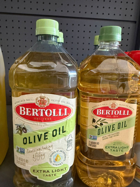 Bertolli Extra Virgin Olive Oil 1L (33.8oz) Bottle - Rich, Fruity & Versatile for Cooking, Dressings & Finishing