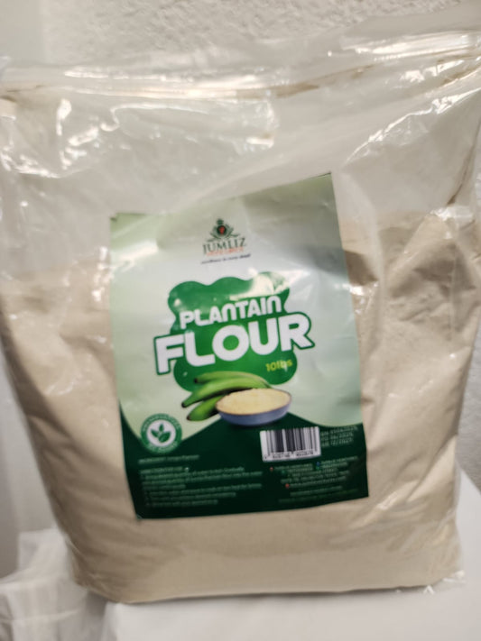Plantain Flour 2lb (907g) Bag – 100% Natural Gluten-Free Swallow