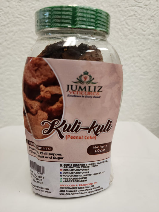 Kuli Kuli (Peanut Cake) 1lb Bag – Crunchy Nigerian Groundnut Snack (Sweet or Spicy)