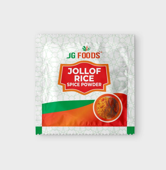 Jollof Rice Spice Powder Sachet – Authentic Nigerian Seasoning for Flavorful Jollof Rice