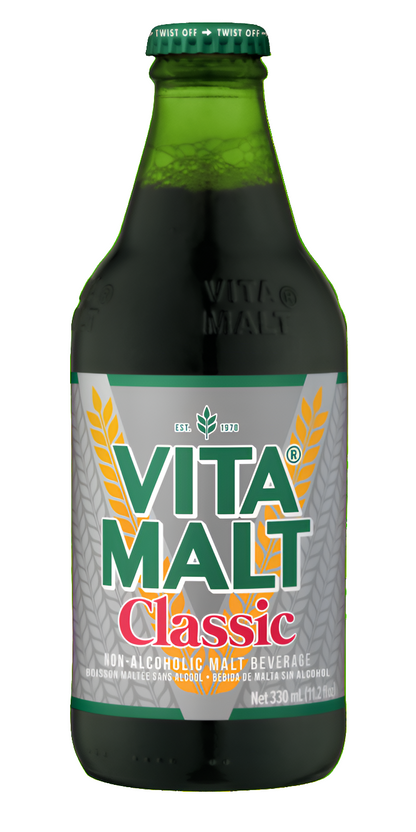 Power Malt Extra Energy Malt Drink Pack of 6 Bottles (330ml each) – Nutrient-Packed Non-Alcoholic Beverage for Natural Energy Boost