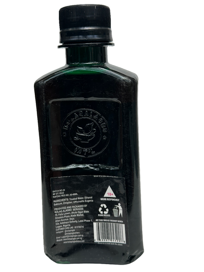 Kolaq Alagbo Bitters 200ml Bottle - Traditional Herbal Alcoholic Tonic with African Extracts