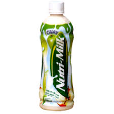 Cway Nutri-Milk Apple Drink 500ml Bottle - Creamy Apple-Flavored Milk Beverage Fortified with Vitamins