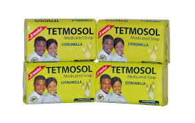 Tetmosol Medicated Soap – Anti-Parasitic & Skin Protection Bar, 75g | (Pack of 6)