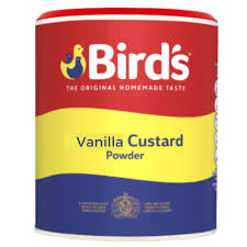 Bird’s Vanilla Flavour Custard Powder 300g Pack - Creamy Ready-to-Mix Dessert for Puddings & Fruits