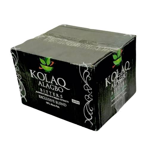 Kolaq Alagbo Bitters 200ml Bottle - Traditional Herbal Alcoholic Tonic with African Extracts