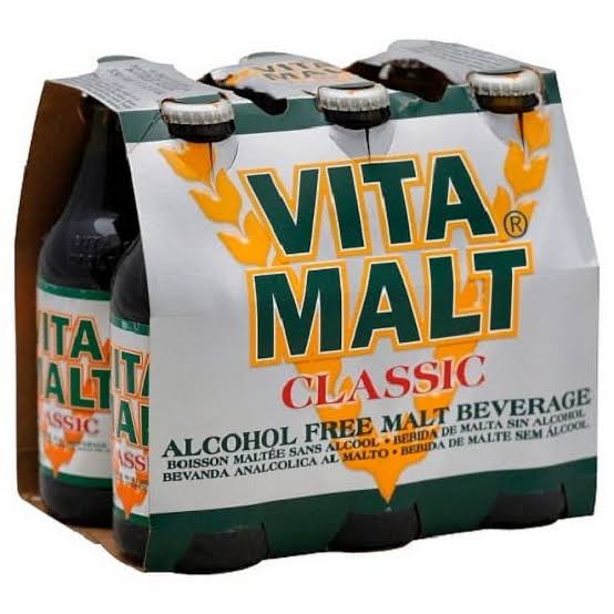 Power Malt Extra Energy Malt Drink Pack of 6 Bottles (330ml each) – Nutrient-Packed Non-Alcoholic Beverage for Natural Energy Boost