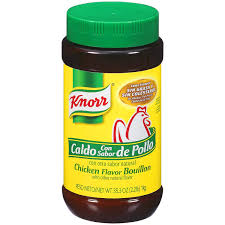 Knorr Caldo de Pollo Chicken Bouillon Seasoning Rich Flavor Enhancer – 1Kg Jar