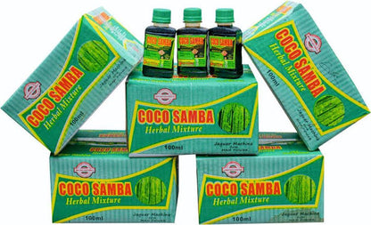 COCO SAMBA Herbal Coconut Bitters 750ml - Refreshing Tropical Alcoholic Tonic for Wellness & Hydration