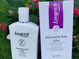 Longrich Rejuvenating Body Lotion 165ml - Snake Collagen & Cereal Extracts for Anti-Aging & Deep Moisture